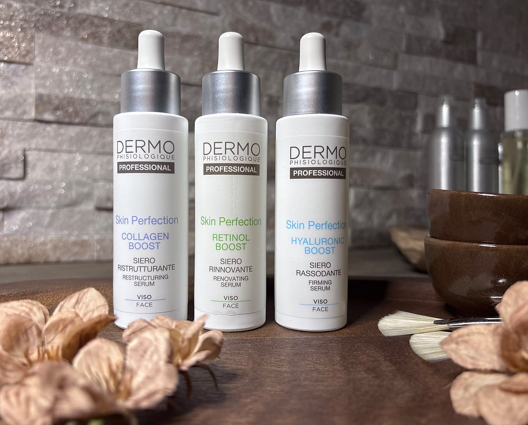 Serums van Dermophisiologique in de praktijk